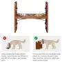 Pet Bowls for Cats and Dogs, Raised 3 Adjustable Wooden Elevated Feeder Stand with 2 Stainless Steel Bowls and Waterproof pad Pet Bowls for Cats and Dogs, Raised 3 Adjustable Wooden Elevated Feeder Stand with 2 Stainless Steel Bowls and Waterproof pad