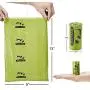 Poop Bags Biodegradable, 16 Rolls/240 Bags, Dog Waste Bags, Unscented, Leak-Proof, Easy Tear- Off