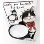 Dolce La Vita Natural Melamine Cat Dish with Box Size 8.5''x9.5''x1.5''Import from Italy Dolce La Vita Natural Melamine Cat Dish with Box Size 8.5''x9.5''x1.5''Import from Italy