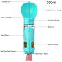 Newthinking Dog Water Bottle for Walking, Portable Dog Water Travel Dispenser with Food Container, Poop Shove and Waste Bag for Pets Outdoor Walking, Hiking, Travel