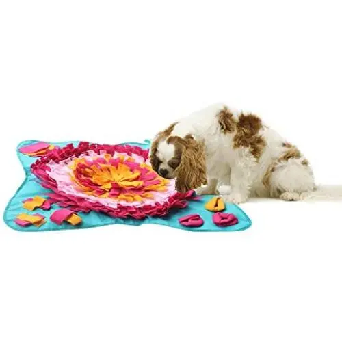 Snuffle Puzzle mat for Dogs Large(28''x28''), Dog Snuffle Mat, Dog Sniffing Mat, Dog Games for Nosework and Stress Release, Dog Stimulation Toys, Dog forging Mat, Dog Activity Mat, Dog Treat Mat Snuffle Puzzle mat for Dogs Large(28''x28''), Dog Snuffle Mat, Dog Sniffing Mat, Dog Games for Nosework and Stress Release, Dog Stimulation Toys, Dog forging Mat, Dog Activity Mat, Dog Treat Mat