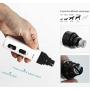 Denniriort Dog Nail Grinder, Rechargeable Electric Dog Nail Trimmer, 2-Speed Nail Clipper for Small Medium and Large Pet, Safe, Painless and Low Noise
