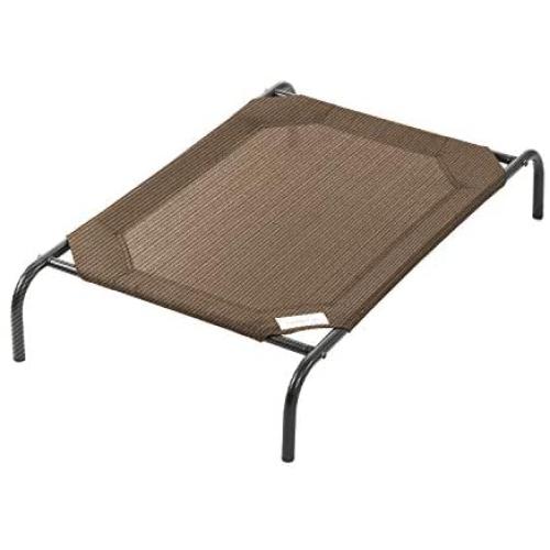 The Original Elevated Pet Bed by Coolaroo, Medium, Nutmeg