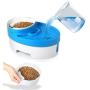 Dog Water Fountain Automatic Pet Cat Food Bowl Feeder Tray Scoop Utensil Filter