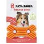 Bath Bones | Anxiety Bone Slow Feeder | Food Grade Material | Combats Dog’s Anxiety During Stressful Events | Great for Peanut Butter, Yogurt, Coconut Spread and More!