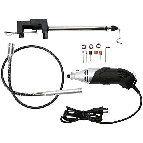 Master Grooming Tools Power Nail Grinders — Heavy-Duty Tools for Smoothly Grinding Pet Nails, Silver/Black