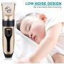 DIOMMELL Dog Clippers for Grooming Cat Grooming Clippers with Low Noise, Rechargeable Cordless Pet Hair Cutting Kit for Dogs Cats Pets
