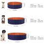 Pidsen Foldable Pet Swimming Pool Portable Dog Pool Kids Pets Dogs Cats Outdoor Bathing Tub Bathtub Water Pond Pool & Kiddie Pools