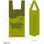 GoGo Stik Dootie Bags (Large) and Heavy Dootie Bags (Very Large) - 100 Count Large Dog Waste Poop Bags with tie Handles and Gussets. Great fit for Your Pooper scoopers.