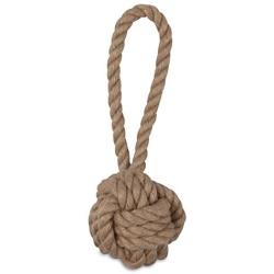 MuttNation Fueled by Miranda Lambert Monkey Fist Rope Dog Toy, Natural