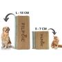 DGZC Shedding Tool Wood Groom Brush, Deshedding Grooming Tool, Professional Pet Wooden Groomer, Ergonomic Design, No Hurt for Dogs, Cats and Horses DGZC Shedding Tool Wood Groom Brush, Deshedding Grooming Tool, Professional Pet Wooden Groomer, Ergonomic Design, No Hurt for Dogs, Cats and Horses