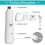 DSS Dog Nail Grinder - Upgraded Electric Pet Nail Trimmer Powerful Painless Paws Grooming & Smoothing for Small Medium Large Dogs & Cats DSS Dog Nail Grinder - Upgraded Electric Pet Nail Trimmer Powerful Painless Paws Grooming & Smoothing for Small Medium Large Dogs & Cats