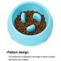 Lorpect Dog Bowl Slow Feeder, Interactive Bloat Stop Pet Bowl for Fast Eaters, Non-Slip Anti Choke Healthy Diet Bowls