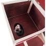 Petsfit 2-Story Weatherproof Outdoor Kitty Cat House/Condo/Shelter with Escape Door 20'' Lx20 Wx32 H