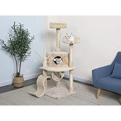 Go Pet Club 55'' Cat Tree Go Pet Club 55'' Cat Tree