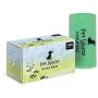Plastic House Dog Poop Bags | Eco-Friendly Green Waste Disposal for Dogs | Single Roll Pickup Pet Disposable Bag Container 13.25 x 8 Inch | 1000 Count