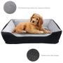 HXN Dog Bed, Puppy Beds with Non-Slip Bottom, Cat Bed, Couch Pet Bed, Rectangle Cat Cushion Bed with Blanket, Summer Sleeping Mat, Plush Toy as Gift for Small Medium Large Dogs, Machine Washable