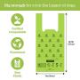 Pogis Compostable Poop Bags - 250 Dog Poop Bags with Easy-Tie Handles - Leak-Proof, Plant-Based, ASTM D6400 Certified Home Compostable Waste Bags for Dogs