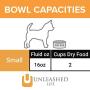 Unleashed Life Dog Bowl - Feeder for Dog, Cat, Pet Food & Water