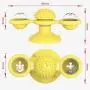 N/A Turntable Pet Toy Cat Turntable Funny Cat Toy Scratch Scratching (Green) (Color : Green) N/A Turntable Pet Toy Cat Turntable Funny Cat Toy Scratch Scratching (Green) (Color : Green)