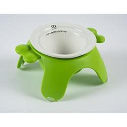 Petego Yoga Pet Bowl, Large, Green