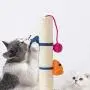 CHARMGIRL 16'' Cat Scratching Post,Durable Cat Dangling Toys Cat Scratcher Pole Sisal Rope Cat Tracking Interactive Toys Scratch Post Tree for Cats Kittens CHARMGIRL 16'' Cat Scratching Post,Durable Cat Dangling Toys Cat Scratcher Pole Sisal Rope Cat Tracking Interactive Toys Scratch Post Tree for Cats Kittens