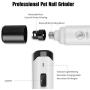Ceenwes Dog Nail Grinder 2-Speed Rechargeable Pet Nail Trimmer with Dog Nail Clippers and Trimmer for Small Medium Large Dogs and Cats