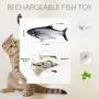 Cat Toy Moving Fish - Electric Flopping Kicker Fish Toy Realistic Simulation Wagging Fish Pet Toy Wiggle Fish Catnip Toys Motion Activated Kitty Toy for Kitten Puppy Funny Chew Bite Supplies Cat Toy Moving Fish - Electric Flopping Kicker Fish Toy Realistic Simulation Wagging Fish Pet Toy Wiggle Fish Catnip Toys Motion Activated Kitty Toy for Kitten Puppy Funny Chew Bite Supplies