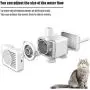 Cat Water Fountain, 1.8L Clear Automatic Water Dispenser for Pet Drinking Fountain, Dog Water Dispenser, Adjustable Water Flow, Activated Carbon with Cleaning Brush Cat Water Fountain, 1.8L Clear Automatic Water Dispenser for Pet Drinking Fountain, Dog Water Dispenser, Adjustable Water Flow, Activated Carbon with Cleaning Brush