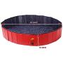 HONGBEI Dog Pool for Dogs,Folding Kiddie Pool,Foldable Dog Pool,Hard Plastic Collapsible Pet Bath for Puppy Dogs Cats and Kids,Indoor Outdoor Swimming Pool for Dogs (XL: (63'' X 12'' | 160cm x 30cm))