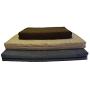 Pet Support Systems XL Orthopedic Memory Foam Dog Bed - 100% Made in USA - Luxury Washable Pet Bed - X-LARGE 40''x35''x4'' (Blue Denim)