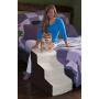 Pet Gear Easy Step Deluxe Soft Step, Cat/Dog Stairs, Sturdy, Lightweight/Portable, Machine Washable Cover
