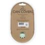 ORE Pet Pet Can Cover - Lt Blue & Blue - 2 Count