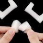 Honoson 8 Pieces Pet Fountain Foam Filter Replacement Pre Foam Replacement Filters Replacement Foam Filter with 2 Pieces Holder Pre-Filters Compatible with PETKIT EVERSWEET
