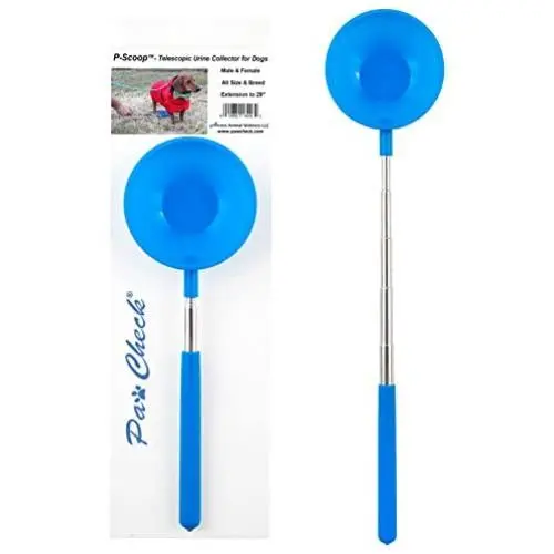 P-Scoop Dog Urine Collector - Telescopic Urine Catcher for Dogs to 29''