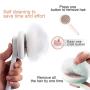 MOCSONE Cat Brush | Dog Brush Comb,Self Cleaning Slicker Brush for Dogs and Cats, Gently Pet Massage & Grooming Comb, One-click Painless Hair Remover Tool for Shedding(Pink)