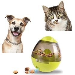 Starfo Dog Treat Ball Dispensing Slow Feeder Dog Bowls Interactive Dog Toys for Puppy & Cat