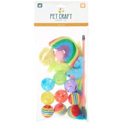 Pet Craft Supply Cat Toy Set - Multi Color cat accessories