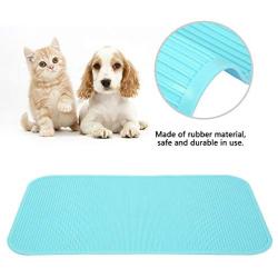 Pssopp Pet Grooming Mat Cat Dog Non-Slip Rubber Bathing Training Mat Pet Grooming Table Slip Resistant Rubber Mat