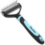 PAWABOO Pet Dematting Comb & Dog Grooming Scissors Kit 5 Pack