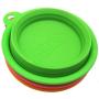 Alfie Pet - Set of 3 ROS Silicone Pet Expandable/Collapsible Travel Bowl - Size: 1.5 Cups