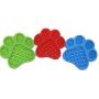 Tysons Pet Treats Dog Lick Mat, Bath & Grooming Slow Feeder, Distraction Device, Powerful Suction Cups on The Back, Training-Just Add Peanut Butter