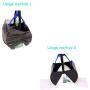LYTOS Poop Scooper Pet Waste Pick Up Jaw Scooper & Cleanig Shovel Set (Blue)