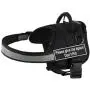 Dean & Tyler DT Works Harness with Please Give Me Space Do Not Pet Velcro Patches, Reflective Trim Dean & Tyler DT Works Harness with Please Give Me Space Do Not Pet Velcro Patches, Reflective Trim