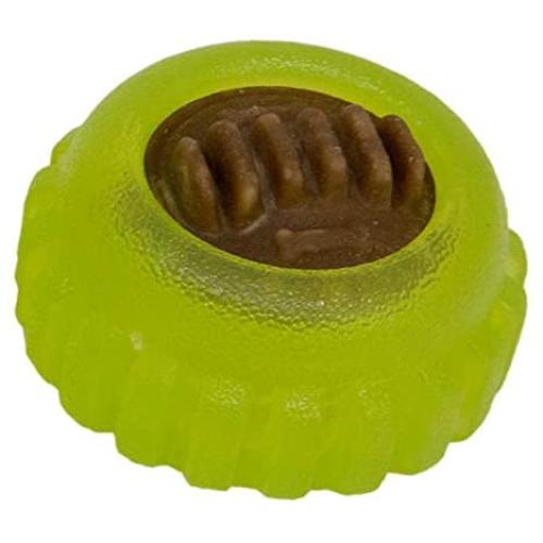 Starmark Everlasting Treat Sprocket Dog Toy  with Chicken Treat