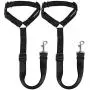 URPOWER Dog Seat Belt 2 Pack Safety Dog Car Seat Belt Strap Car Headrest Restraint Adjustable Vehicle Seatbelts Durable Nylon Car Harness for Dogs, Cats and Pets URPOWER Dog Seat Belt 2 Pack Safety Dog Car Seat Belt Strap Car Headrest Restraint Adjustable Vehicle Seatbelts Durable Nylon Car Harness for Dogs, Cats and Pets