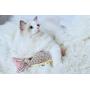 OneV FT Cat Interactive CatnipToy, Funny Anime Style Fish Catnip Toy with Sound Paper for Biting, Chew and Kick, Pet Indoor Toy for Cat Kitten Kitty