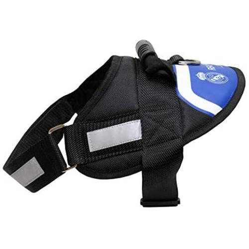 Real Madrid AR-02L-RM Reinforced Dog Harness with Filling, Size L