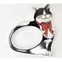 Dolce La Vita Natural Melamine Cat Dish with Box Size 8.5''x9.5''x1.5''Import from Italy Dolce La Vita Natural Melamine Cat Dish with Box Size 8.5''x9.5''x1.5''Import from Italy