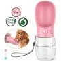 JUILE YUAN Dog Water Bottle, Leak Proof Portable Puppy Water Dispenser with Drinking Feeder for Pets Outdoor Walking, Hiking, Travel, BPA Free Food Grade Plastic Pet Supplies JUILE YUAN Dog Water Bottle, Leak Proof Portable Puppy Water Dispenser with Drinking Feeder for Pets Outdoor Walking, Hiking, Travel, BPA Free Food Grade Plastic Pet Supplies